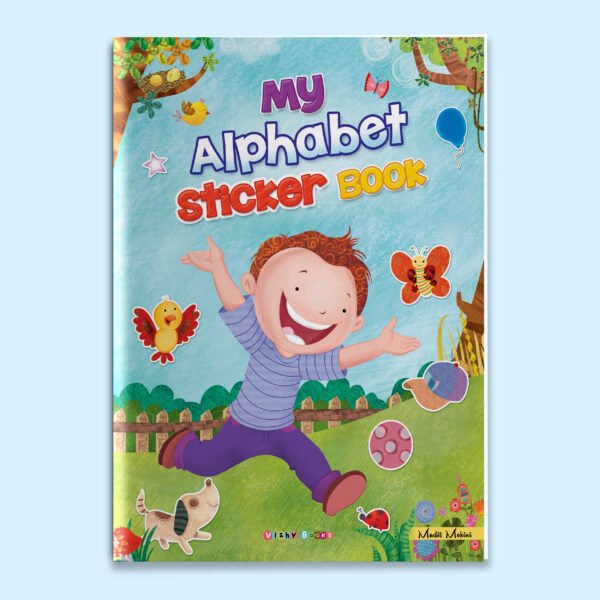 My sticker book of Alphabet