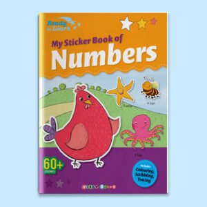 My sticker book of Number