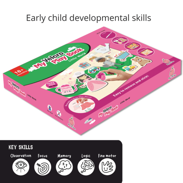 My Velcro Play Book Little World