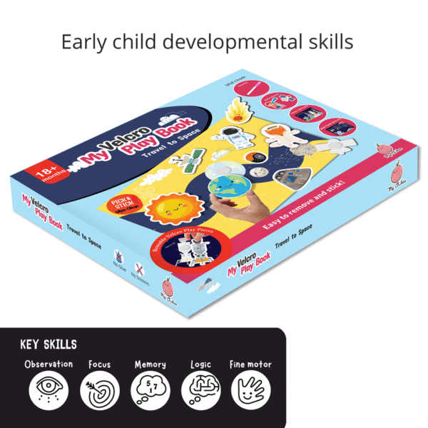 My Velcro Play Book Travel to Space
