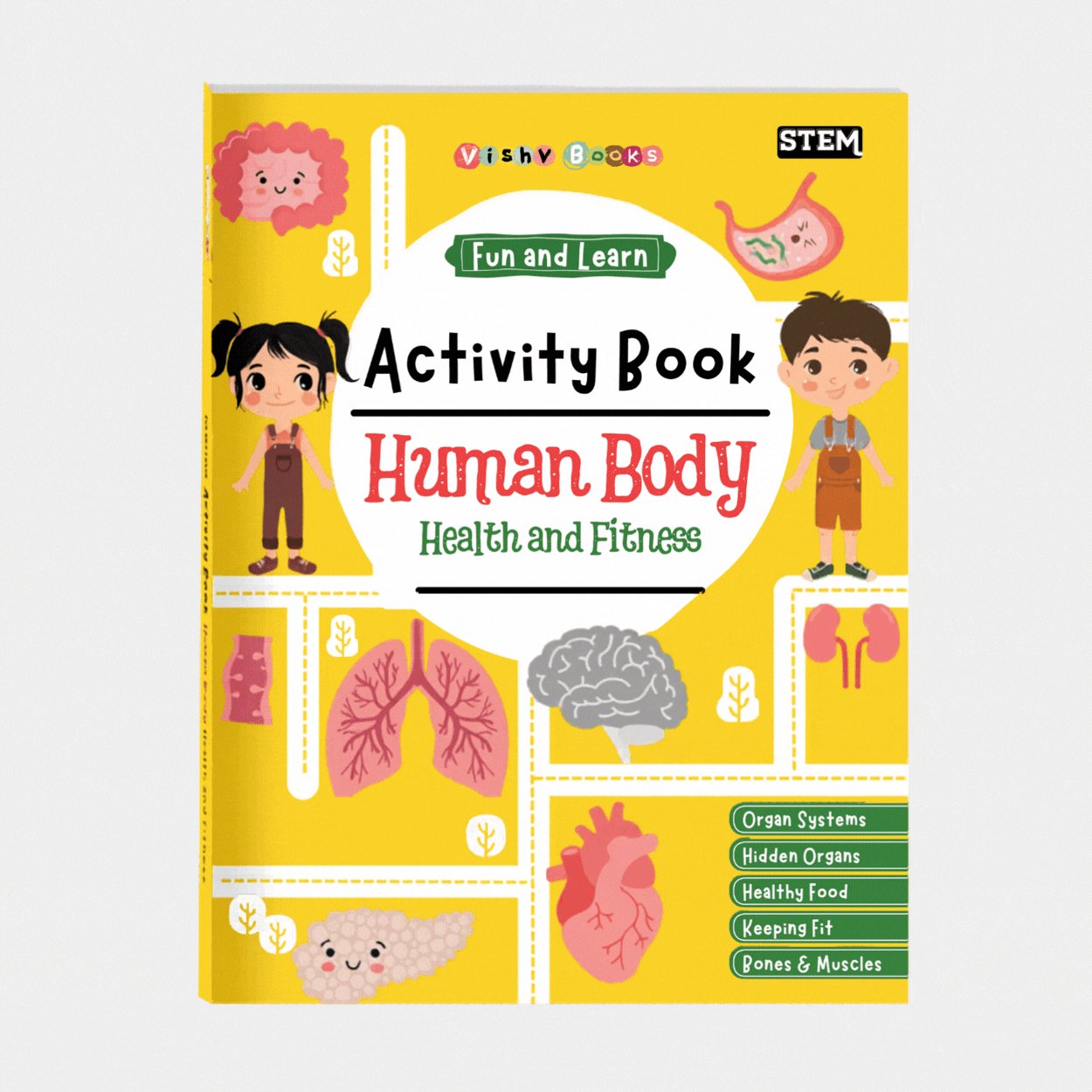 Fun and Learn Activity Book Human Body Health and Fitness