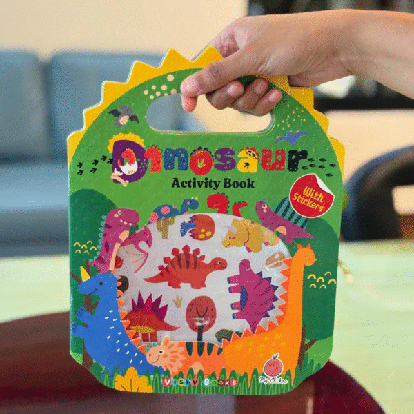 Dinosaurs Activity Book (with stickers)