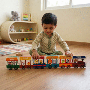 My Learning Train Box set of 6 Jigsaw Board Books