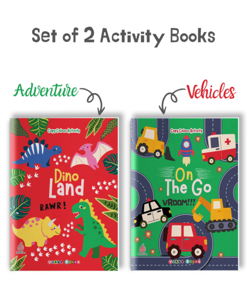 Copy Colour Activity (Dino Land and On The Go) (Combo Shrink Wrap)